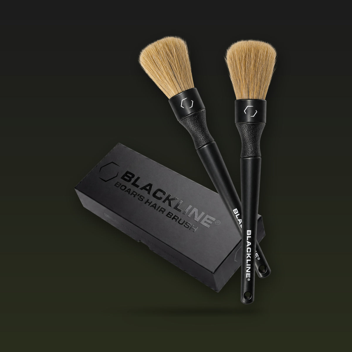 Blackline Boar's Hair Brush Set, photo 1 of 9