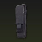 MOLLE flashlight pouch with hook-and-loop closure