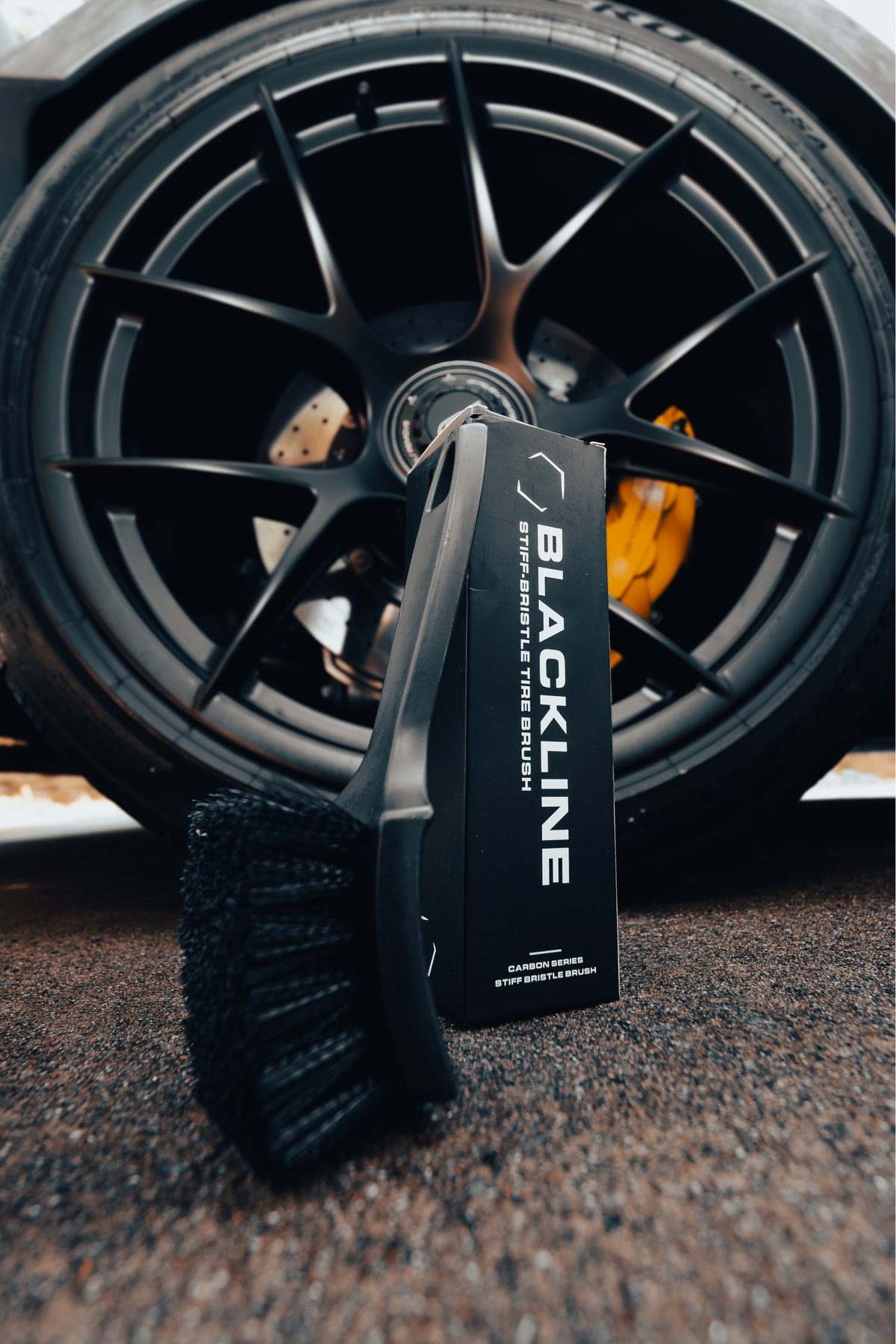 Blackline Stiff Bristle Tire Brush, photo 3 of 8