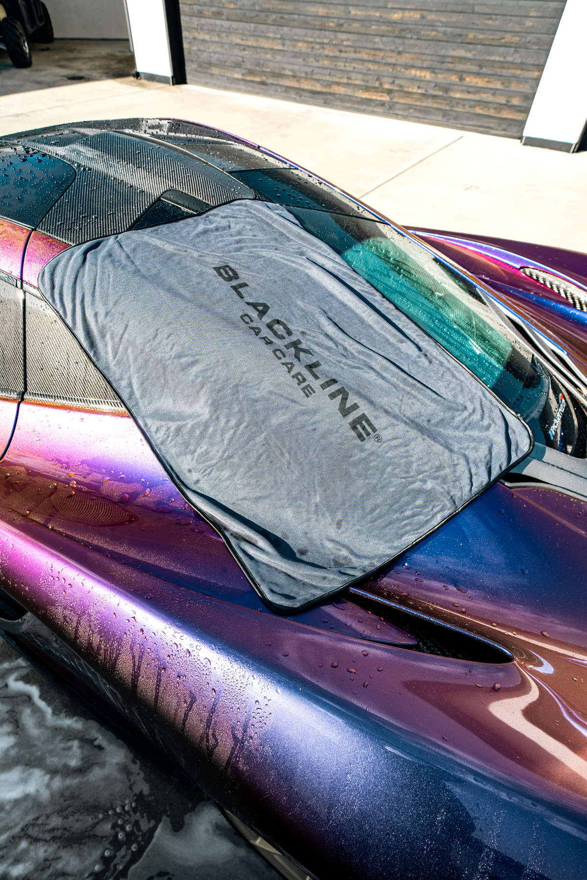 Blackline Slim Twisted-Loop Drying Towel, photo 4 of 19