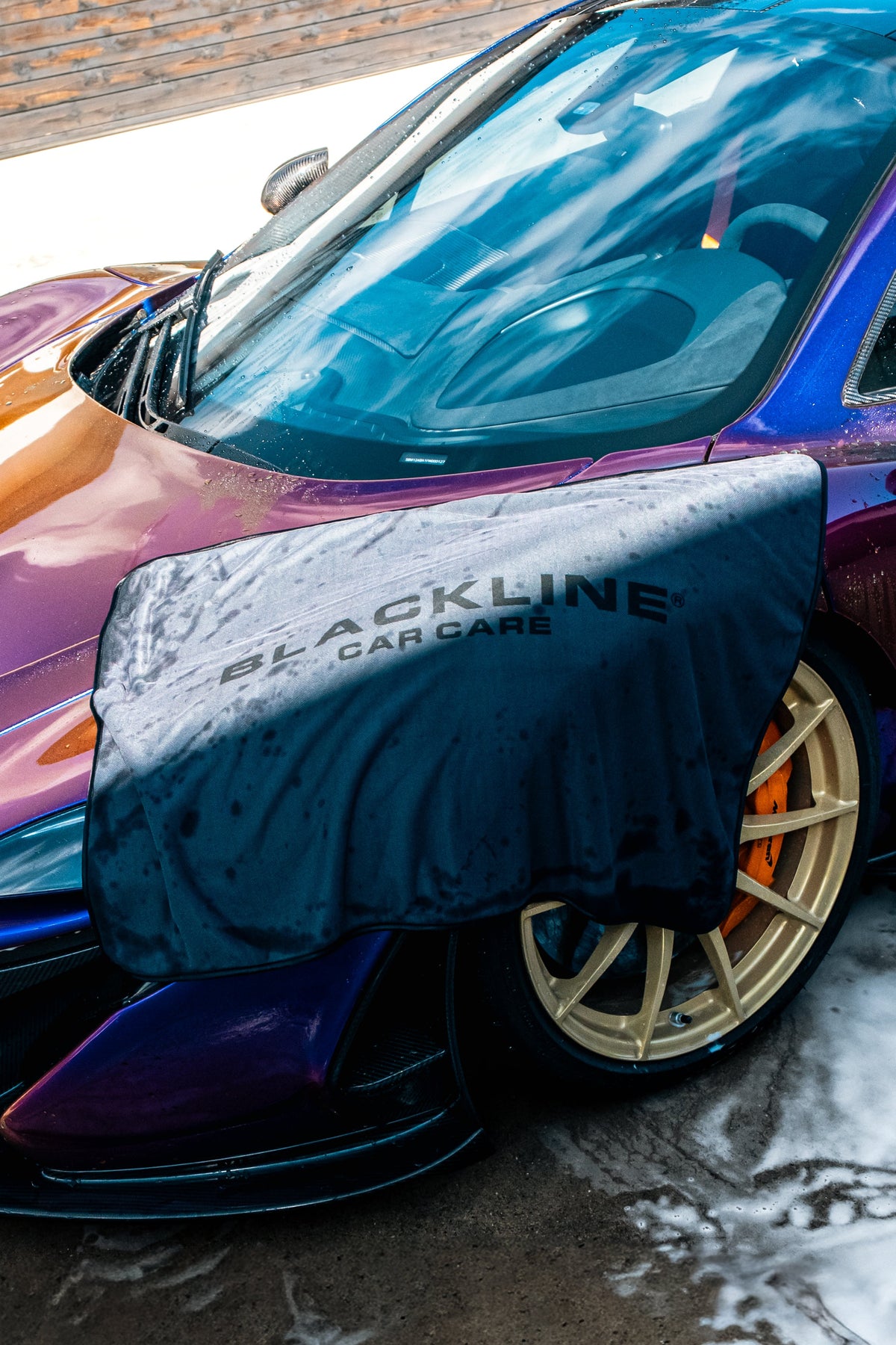 Blackline Slim Twisted-Loop Drying Towel, photo 3 of 19