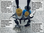 Stubby Nozzle BucketCaddy Brush Organizer for 5-6 Gal Buckets, photo 6 of 11
