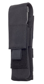 MOLLE flashlight pouch with hook-and-loop closure