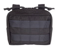 Small MOLLE utility admin pouch in black