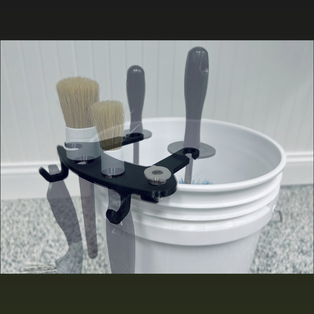 Stubby Nozzle BucketCaddy Brush Organizer for 5-6 Gal Buckets, photo 2 of 11