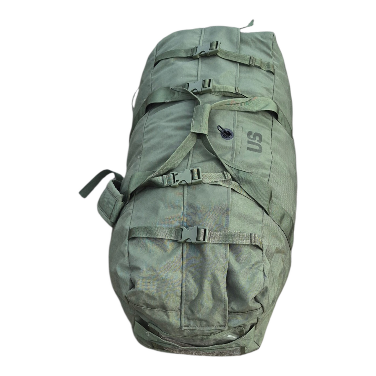 OD green military improved duffel bag, photo 3 of 5