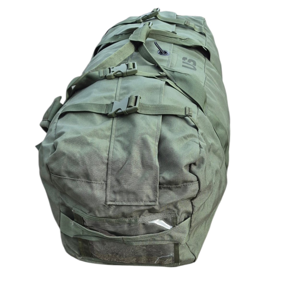 OD green military improved duffel bag, photo 2 of 5