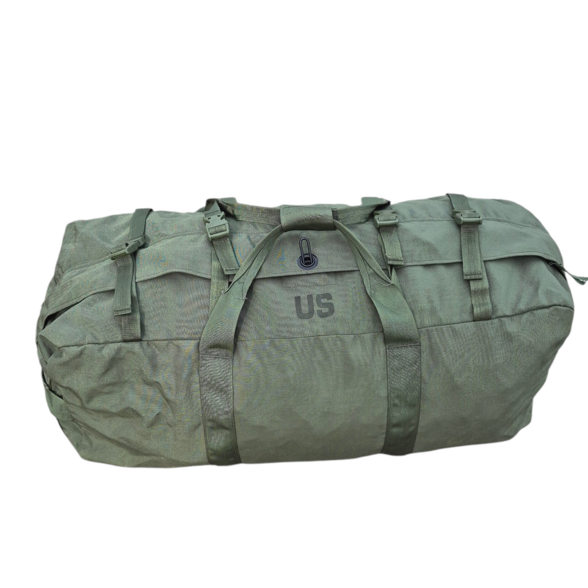 OD green military improved duffel bag, photo 1 of 5